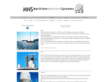 Tablet Screenshot of maritime-systems.net